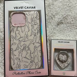 iPhone 13 Pro Max velvet caviar case